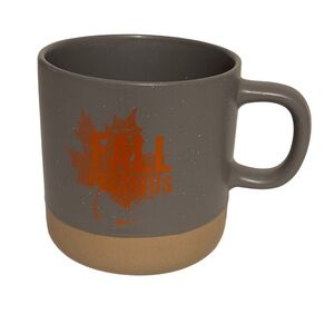 Nike Fall Festivus Two-Tone Speckled Coffee Mug in Grey and Cork